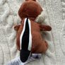 Disney Dale Mini Bean Bag Small Plush Animal Chipmunk Used PLease look at the pictures Image 6