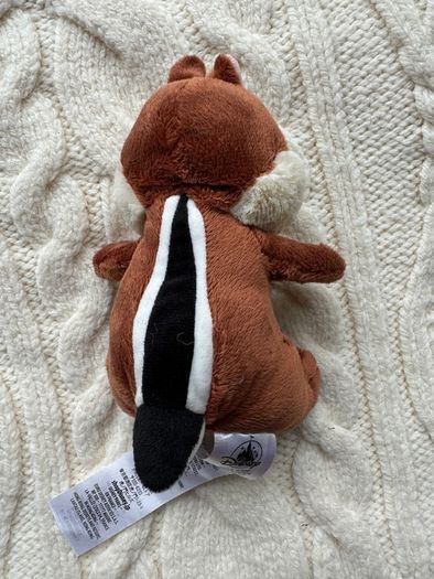 Disney Dale Mini Bean Bag Small Plush Animal Chipmunk Used PLease look at the pictures
