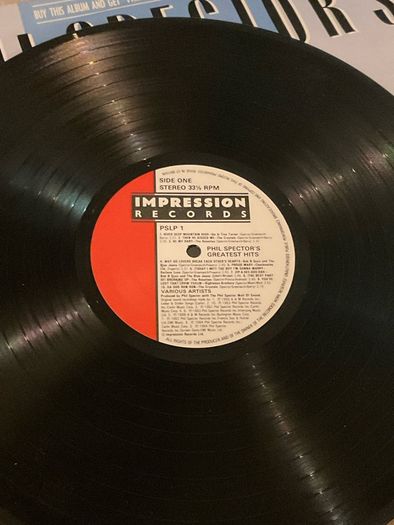 Phil Spector's Greatest Hits feat Various Artists vinyl 1983 very good