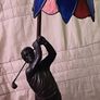 vintage style golfing table light Image 6