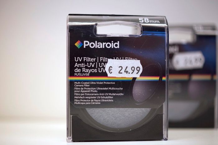 Polaroid UV filter 58mm