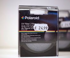 Polaroid UV filter 58mm