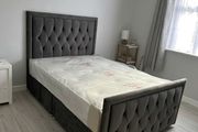 Hilton Divan Double &amp; King Size Bed Frame With Drawers