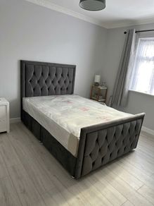 Hilton Divan Double & King Size Bed Frame With Drawers