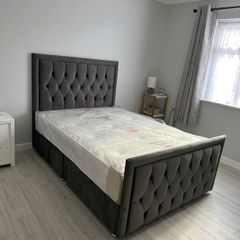 Hilton Divan Double & King Size Bed Frame With Drawers