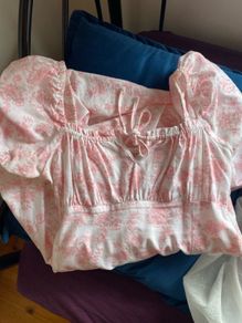 Petite dress / cotton/ S