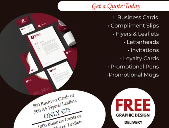 Professional Printing Services - Business Cards, Flyers and More