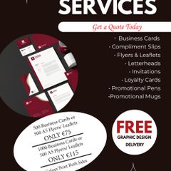 Professional Printing Services - Business Cards, Flyers and More