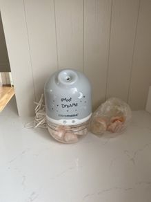 Clevamama Himalayan Salt Lamp, Humidifier and Night Light