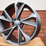 19" RS7 Type Black Alloy Wheels Audi Seat Skoda Mercedes Lamborghini VW 5x112 Image 4