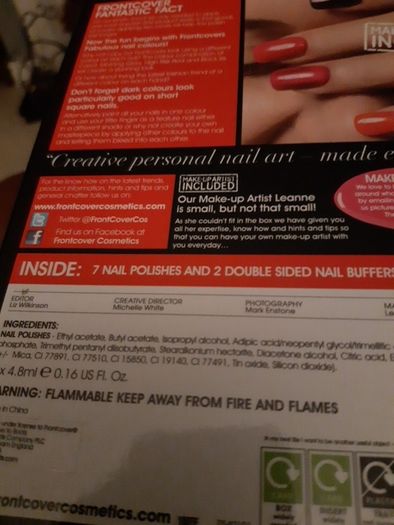 Front Cover 7 Days 7 Nails Set.