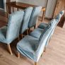 Extendable Dinning Table & 6 Chairs Image 2