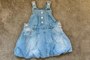 baby girls soft Jean dress 3-6 months