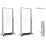 Outdoor Shower with Tray WPC Stainless Steel Image 3