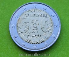 France 2013 year Uncirculated 2 Euro coin.