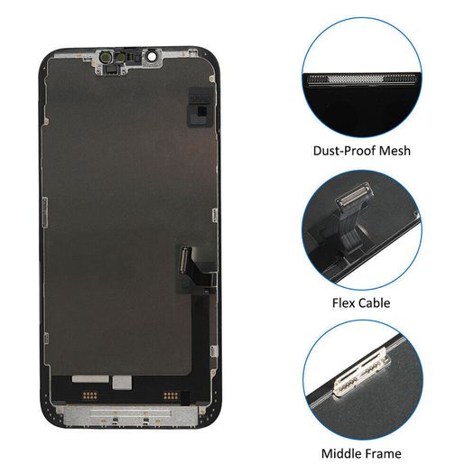 For Apple iPhone 14 Plus LCD Screen Replacement Black
