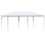 6 x 3 m Party Tent Gazebo Marquee Outdoor Patio Canopy Shelter with Windows and Side Panels White Image 7