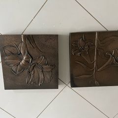 Genesis bronze pictures pair
