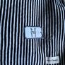New oversized 100% cotton Lauren navy stripe beach towel by business and pleasure Image 10