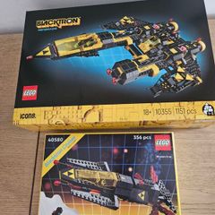 lego blacktron renegade 10355 + blacktron cruiser 40580