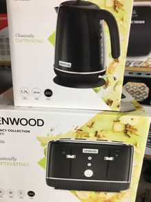 Black Kettle and Toaster