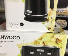 Black Kettle and Toaster