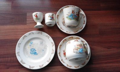 Vintage RoyalDoulton Fine Bone China Bunnykins Set