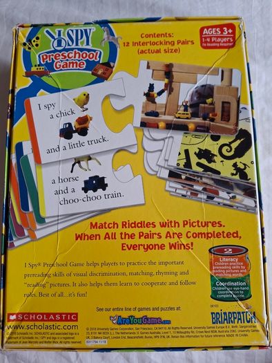 I Spy Preschool Game
