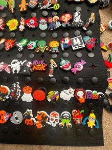 Halloween Horror Gore spooky croc charms