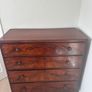 Dark Rosewood 4 drawer clothes chest Image 4