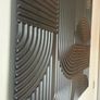 Textured Steel Black Artwork Image 4