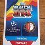 Topps Match Attax, Champions League 2017-18, Card 356, Bilal Basacikoglu - free standard postage Image 2