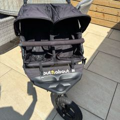 out n about double buggy