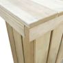 5 Piece Outdoor Dining Set Impregnated Pinewood Image 4