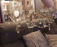 5 arm chandelier