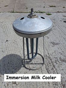 Antique Dairy Equipment  Immersion Cooler