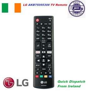 TV Remote Control, Brand New For LG AKB75095308