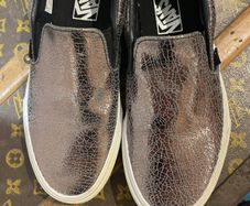 Vans slip on trainers