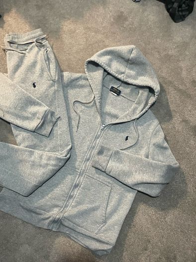 Grey Ralph Lauren tracksuit