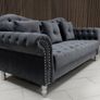 Elegance 3+2 Grey Fabric Sofa Set Image 3