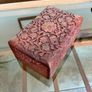 Vintage Indian Floral Design Hand Carved Sheesham Rose Wood Jewellery Keepsakes Box Image 2