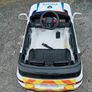HOMCOM 12V Kids Electric Ride-On Police Car. Image 3