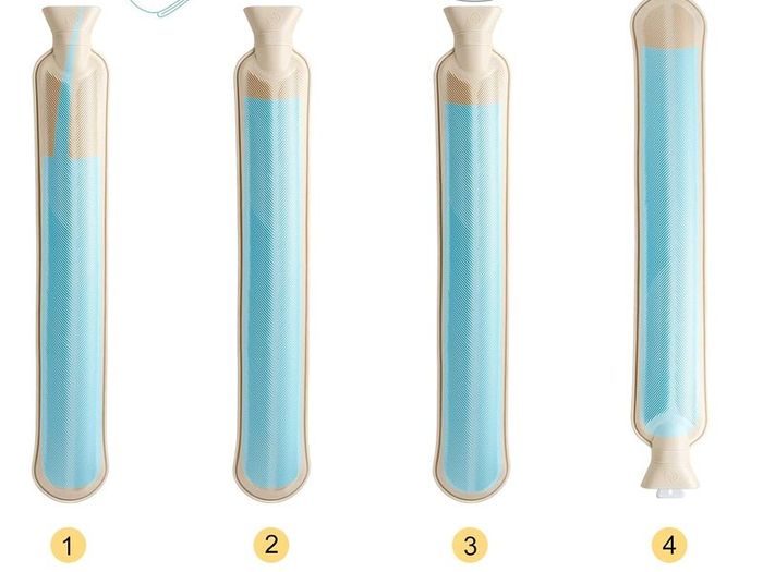 Long Hot Water Bottle, 2L Hot Water Bottle with Soft Plush Cover, Extra Long Hot Water Bag for Neck, Waist, Back, Legs,Shoulder, Warm Gift for Women Men Kids