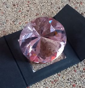 Rosenthal pink crystal