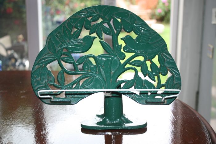 Cast Iron Book Holder