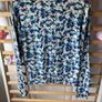 cardigan 100% cotton floral vintage inspired round neck cardigan uk 12 Image 4