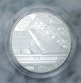 France 10 Euro Silver (.333) Uncirculated Coin 2025 - Roland Garros