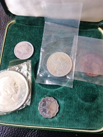 1958 Ghana Proof Coin Set