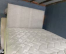 Single bed.As new.Slight marks on base.
