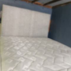 Single bed.As new.Slight marks on base.